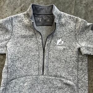 Antigua Arapahoe Basin Colorado Fortune 1/4 Zip Fleece Pullover XL EUC